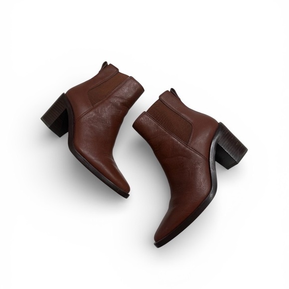 Madewell Rich Brown Ankle Booties - Picture 3 of 10
